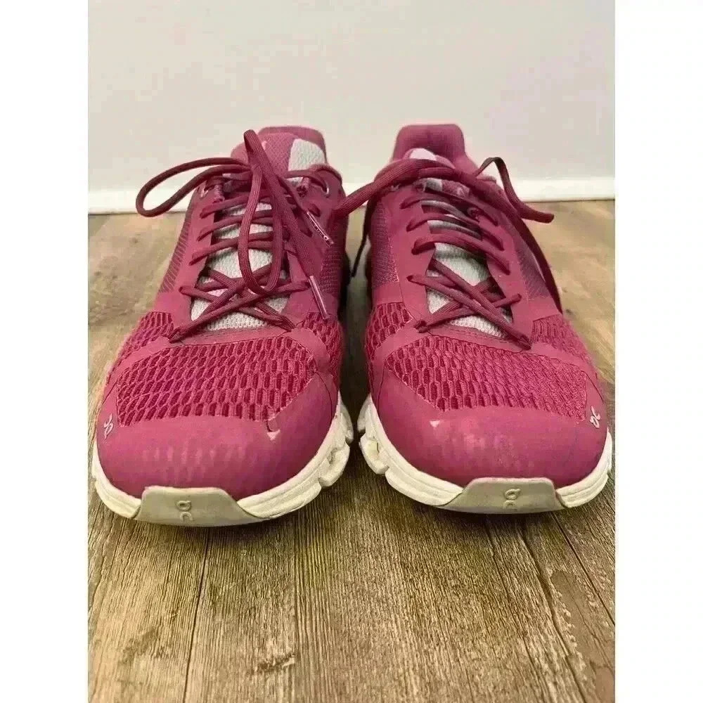 On Cloud Cloudflyer Women's 10.5 Running Shoes Magenta Mulberry Sneakers - Picture 5 of 15